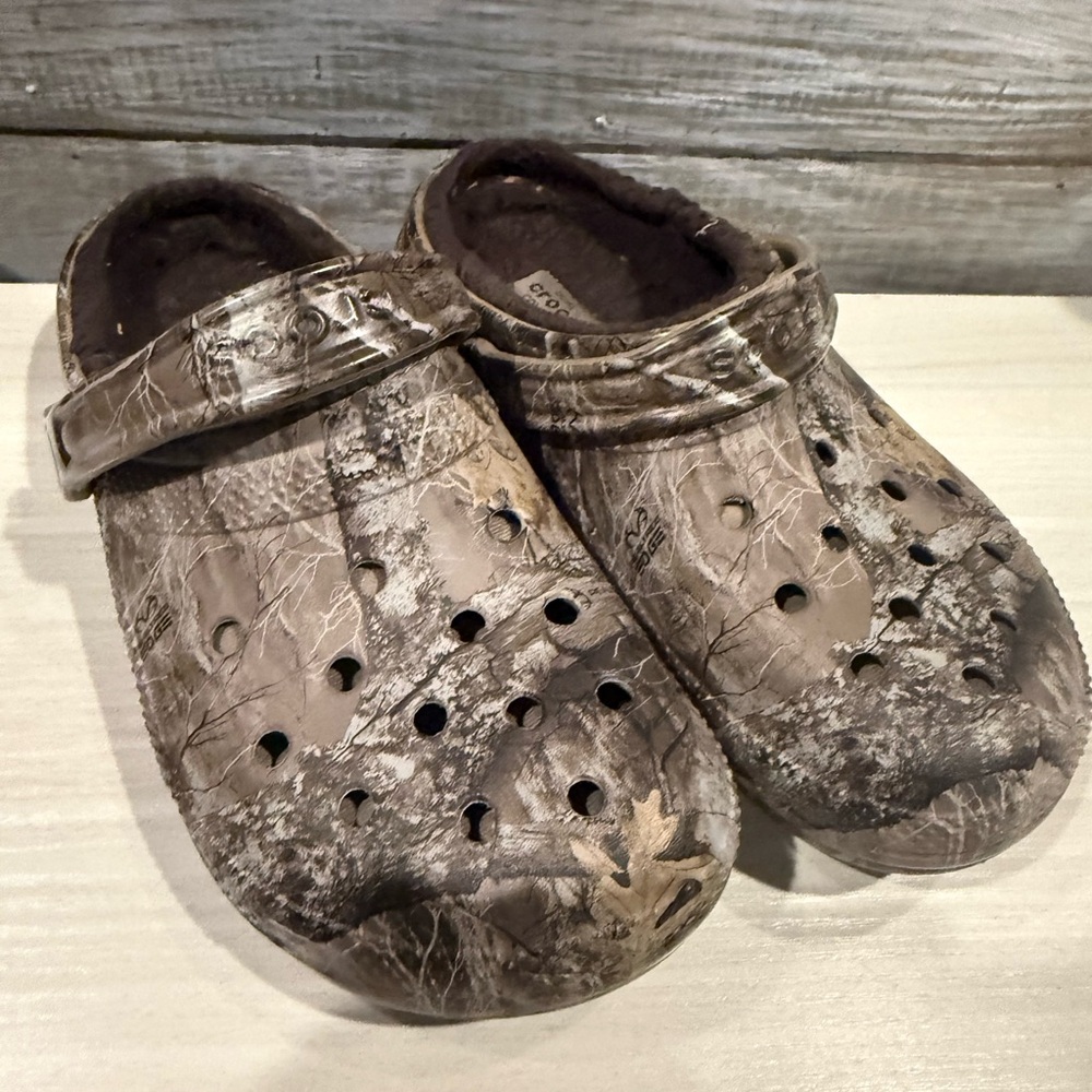 CROCS Realtree Camo Slip-On Clog